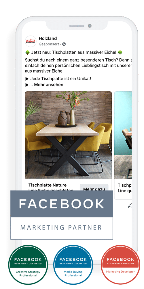 Facebook Marketing Agentur - Facebook Ads